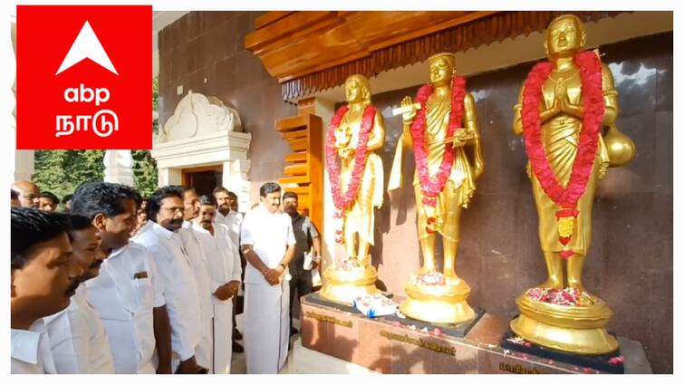 mayiladuthurai minister samynathan inspection various places பத்திரிகைகளை பாதுகாப்பதில் கலைஞர் வழியில் முதல்வர் ஸ்டாலின் செயல்படுவார் - அமைச்சர்  சாமிநாதன்