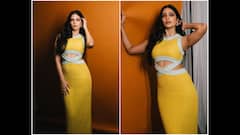Malavika Mohanan Is Oozing Oomph In A Yellow Cut Out Pattern Dress; SEE PICS