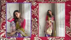 Hansika Motwani Photos : வண்ண உடையில் க்யூட்டாக போஸ் கொடுக்கும் நடிகை ஹன்சிகா மோத்வானி!