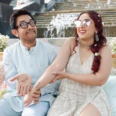 आमिर खान ने हाथों पर लगवाई बेटी के टैटू जैसी मेहंदी, आयरा खान ने सेरमनी से शेयर की अनसीन तस्वीरें