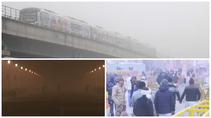 Dense fog has affected parts of north India, due to which flight and train deloperations in Delhi were affected as well.