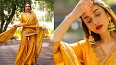 Aditi Rao Photos : மாலை நிலவின் மரகத மஞ்சள்... நடிகை அதிதி ராவின் பளிச் க்ளிக்ஸ்!