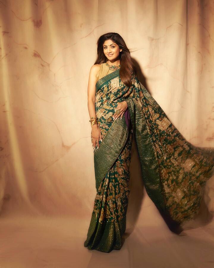 शिल्पाचा हा लूक सध्या वेगाने व्हायरल होत आहे.(pc:theshilpashetty/ig)