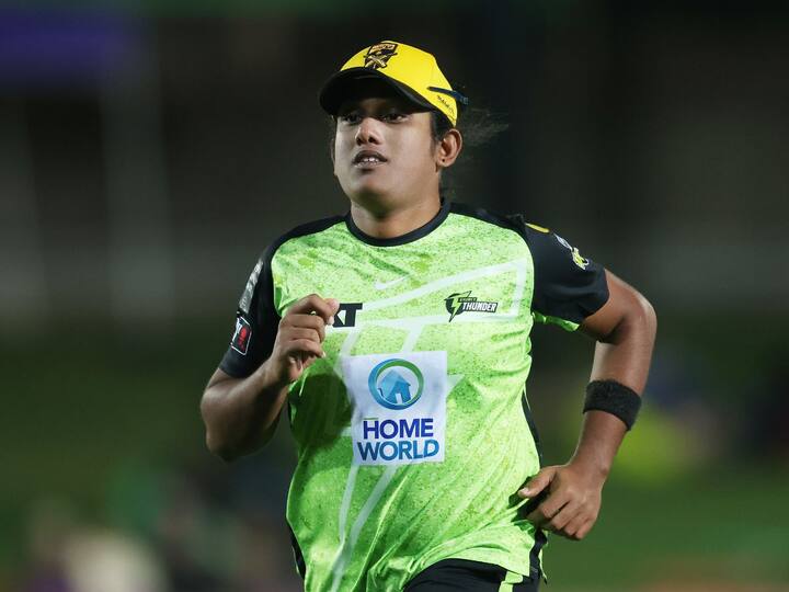 Chamari Athapaththu was announced as the Player of the WBBL (Women's Big Bash League) after the conclusion of the tournament in December. This recognition marked a remarkable achievement for her, especially considering that she had not been initially picked up in the draft.
