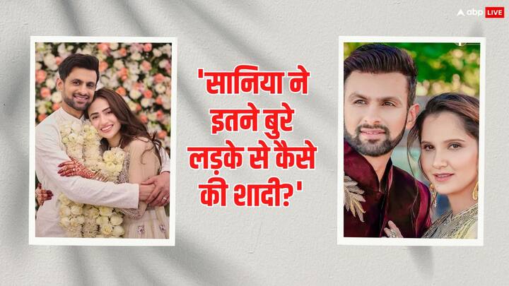 Shoaib Malik will divorce Sana Javed someday Taslima Nasreen said Sania Mirza married bad boy 'सानिया ने इतने बुरे लड़के से कैसे की शादी?' शोएब मलिक और सना जावेद की शादी पर आया तस्लीमा नसरीन का रिएक्शन