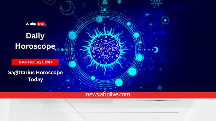 Horoscope Today Astrological Prediction 1 February 2024 Sagittarius Dhanu Rashifal Astrological Predictions Zodiac Signs Sagittarius Horoscope Today: Check Detailed Prediction From Health To Finance