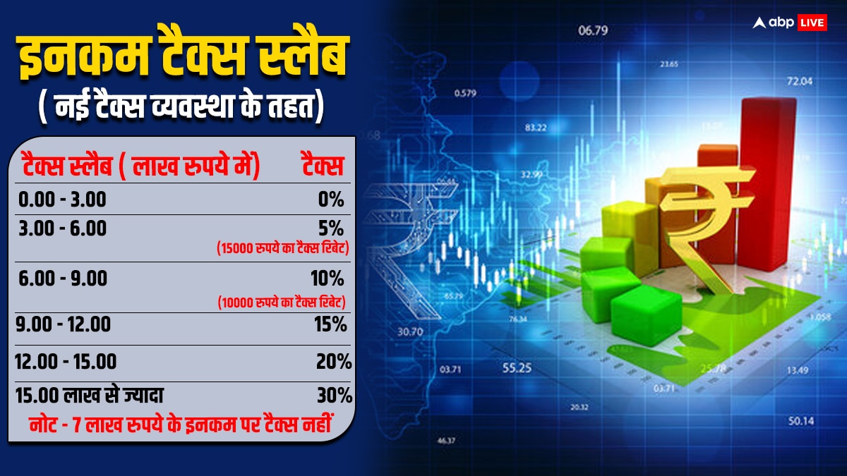 Income Tax Slab: अंतरिम बजट पेश होने के बाद जानिए वित्त वर्ष 2024-25 में क्या होगा इनकम टैक्स स्लैब और टैक्स रेट्स!