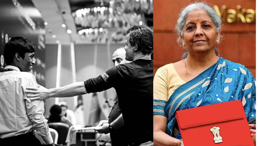 Indias Chess prodigy features in Nirmala Sitharamans Interim Budget speech Praggnanandhaa: బడ్జెట్‌ ప్రసంగంలో ప్రజ్ఞానంద పేరు, భారత క్రీడాకారులపై నిర్మలమ్మ ప్రశంసల జల్లు
