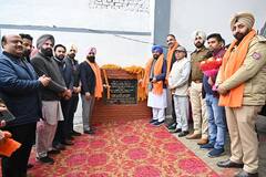 Ludhiana News: ਵਿਧਾਇਕ ਗਰੇਵਾਲ ਅਤੇ ਨਗਰ ਨਿਗਮ ਕਮਿਸ਼ਨਰ ਨੇ ਤਾਜਪੁਰ ਰੋਡ ’ਤੇ ਨਵੇਂ ਬਣੇ ਫਾਇਰ ਸਟੇਸ਼ਨ ਦਾ ਕੀਤਾ ਉਦਘਾਟਨ