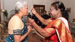 Union Budget 2024 : अर्थसंकल्प सादर करण्यापूर्वी राष्ट्रपतींकडून अर्थमंत्र्यांना शुभेच्छा!