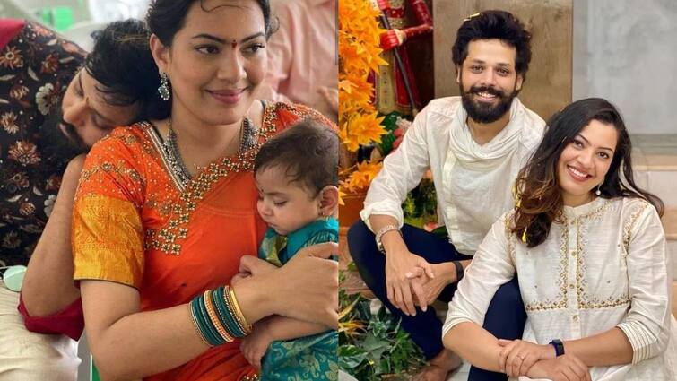 Singer Geetha Madhuri Nandu couple expecting their Second child Baby Shower Photos and videos going viral Geetha Madhuri Baby Shower: ఘనంగా సింగర్‌ గీతా మాధురి సీమంతం, నెట్టింట్లో ఫోటోలు వైరల్