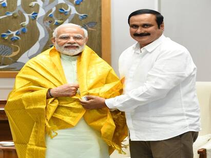 Is PMK in the NDA alliance? Anbumani Anbumani: ’’தலைவர் நான்தான்’’ பந்தக்கால் நட்டு பாமக மாநாட்டை தொடங்கிவைத்த அன்புமணி!