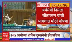 Union Budget 2024 : 2014 आधीच्या आर्थिक दूरवस्थेची श्वेतपत्रिका मांडणार : Nirmala Sitaraman