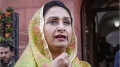 महिला आरक्षण विधेयक को लेकर हरसिमरत कौर बादल का केंद्र पर निशाना, बोलीं- ‘वोट बैंक को टारगेट...’