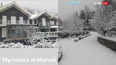 Kangana Ranaut House: बर्फ की चादर से ढका कंगना रनौत का पहाड़ों वाला घर, एक्ट्रेस ने शेयर की खूबसूरत तस्वीरें
