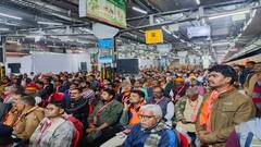 कोटा से 1400 लोगों का जत्था आस्था स्पेशल ट्रेन से पहुंचा अयोध्या, जय श्री राम के नारों से भक्तिमय हो गए कोच