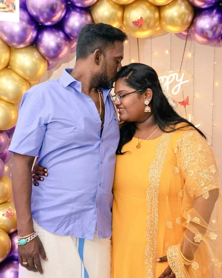 பிரபல நகைச்சுவை நடிகர் ரோபோ ஷங்கரின் மகள் நடிகை இந்திரஜா ஷங்கர்.