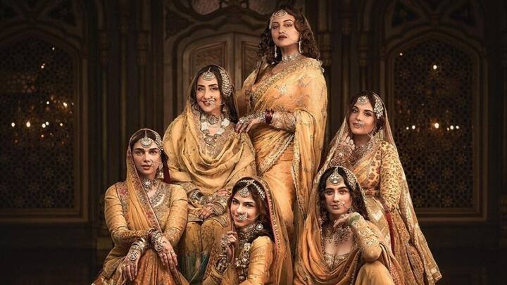 Heeramandi Netflix Series : இந்த பிரம்மாண்ட தொடரில் மனிஷா கொய்ராலா சோனாக்ஷி சின்ஹா, அதிதி ராவ் ஹைதாரி, ரிச்சா சாதா, சஞ்சீதா ஷேக், ஷர்மின் சேகல் ஆகியோர் நடித்துள்ளனர்.
