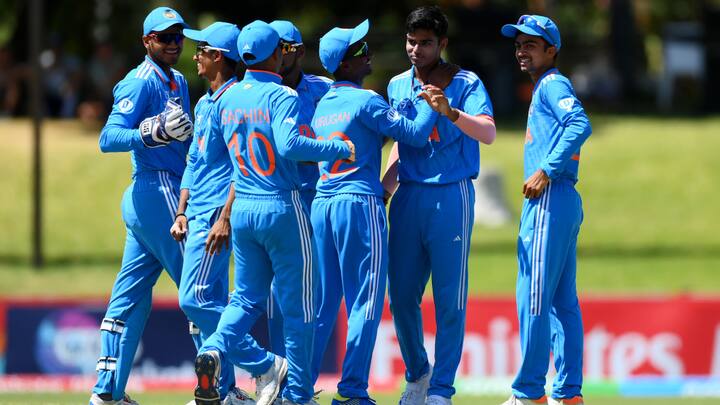 India Nepal Under-19 Cricket World Cup 2024 IND vs NEP Match Report Latest Sports News Under19 World Cup 2024: टीम इंडिया का धमाका जारी, नेपाल को 132 रनों से दी मात, सेमीफाइनल में साउथ अफ्रीका से होगी टक्कर