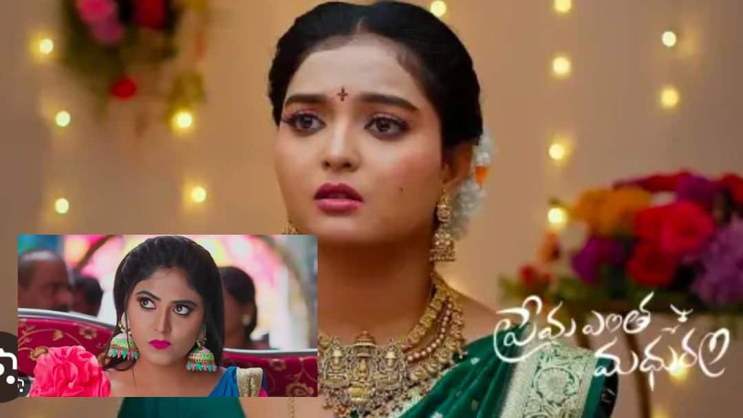 Prema entha madhuram telugu serial February 2nd episode written update Prema Entha Madhuram Serial February 2nd - 'ప్రేమ ఎంత మధురం' సీరియల్: పెళ్లి ఆపేయమంటూ దివ్యని రెచ్చగొట్టిన హరీష్.. అనుని భయపెట్టిన మాన్సీ, ఛాయదేవి! 