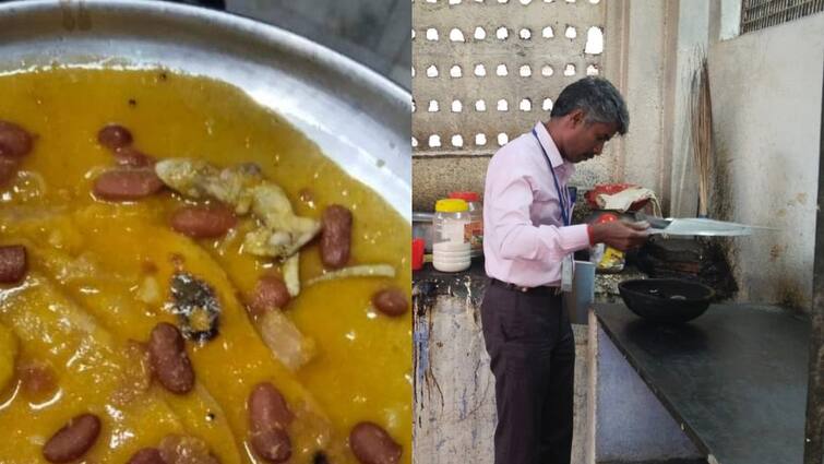 Salem news Lizard in a meal served at a student hostel in a private polytechnic college - TNN பாலிடெக்னிக் கல்லூரி விடுதியில் வழங்கப்பட்ட உணவில் பல்லி - சேலத்தில் அதிர்ச்சி