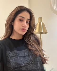 Janhvi Kapoor Shares Some Bare, Some With Makeup Photos, Asks Fans To Suggest Hair Colour
