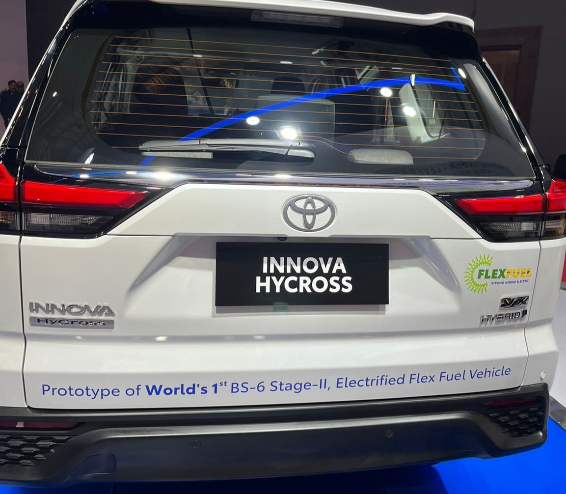 Toyota Showcase Innova Flex Fuel At Bharat Mobility Global Expo