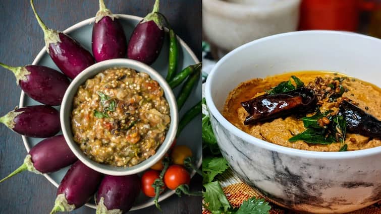 Brinjal Chutney Making at home for delicious Chutney Recipe here Brinjal Chutney: இட்லி, தோசைக்கு ருசியான கத்திரிக்காய் சட்னி - ரெசிபி இதோ!