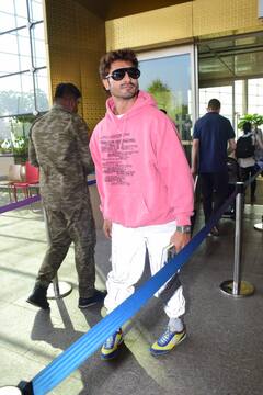 Celebrity Spotting: Radhika Madan, Vidyut Jamwal, Sidharth Malhotra Spotted At Airport