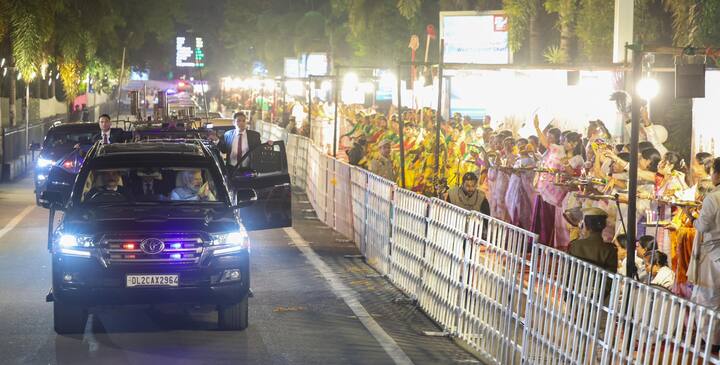 PM Modi also took to X and posted photos of locals who gathered to welcome him, 