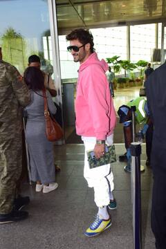 Celebrity Spotting: Radhika Madan, Vidyut Jamwal, Sidharth Malhotra Spotted At Airport