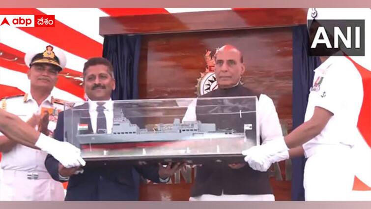 Rajnath Singh Commissions INS Sandhayak in Visakhapatnam of Andhra Pradesh INS Sandhayak: విశాఖ వేదికగా ఐఎన్‌ఎస్‌ సంధాయక్‌ ను జాతికి అంకితమిచ్చిన రక్షణ మంత్రి రాజ్‌నాథ్‌ సింగ్