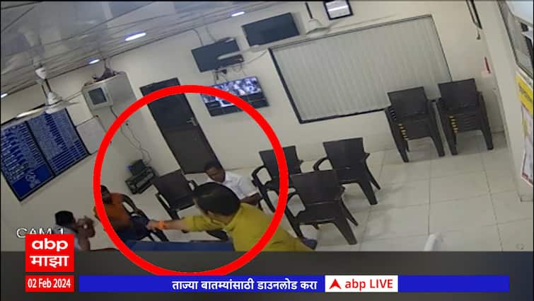 Ganpat Gaikwad Firing Cctv Video Mahesh Gaikwad In Ulhasnagar Police Station Ganpat Gaikwad 9107