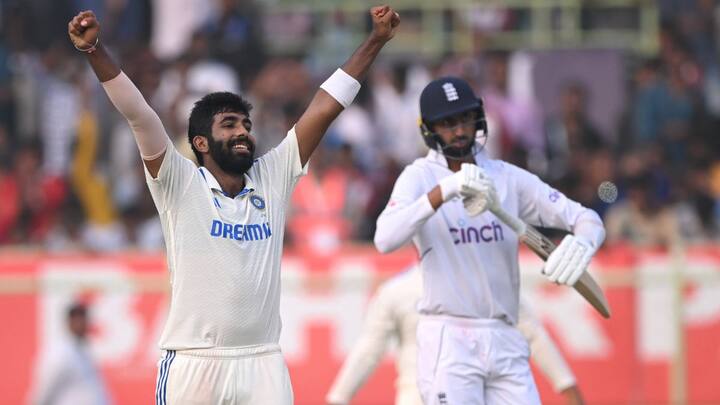 Visakhapatnam: Second cricket test match between India and England IND vs ENG 2nd Test: Yashasvi Jaiswal and Jasprit Bumrah Propel India To Strong Position On Day 2