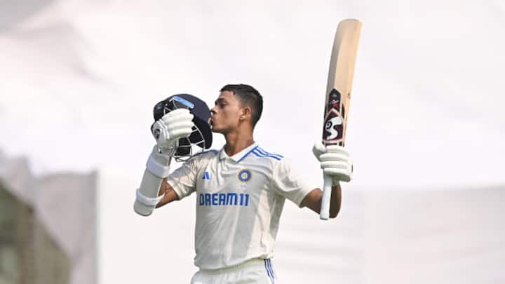 Yashasvi Jaiswal's record-shattering double century, scoring 209 runs off 290 balls, has propelled India (396/10) into a commanding position against England in the second Test at Visakhapatnam.