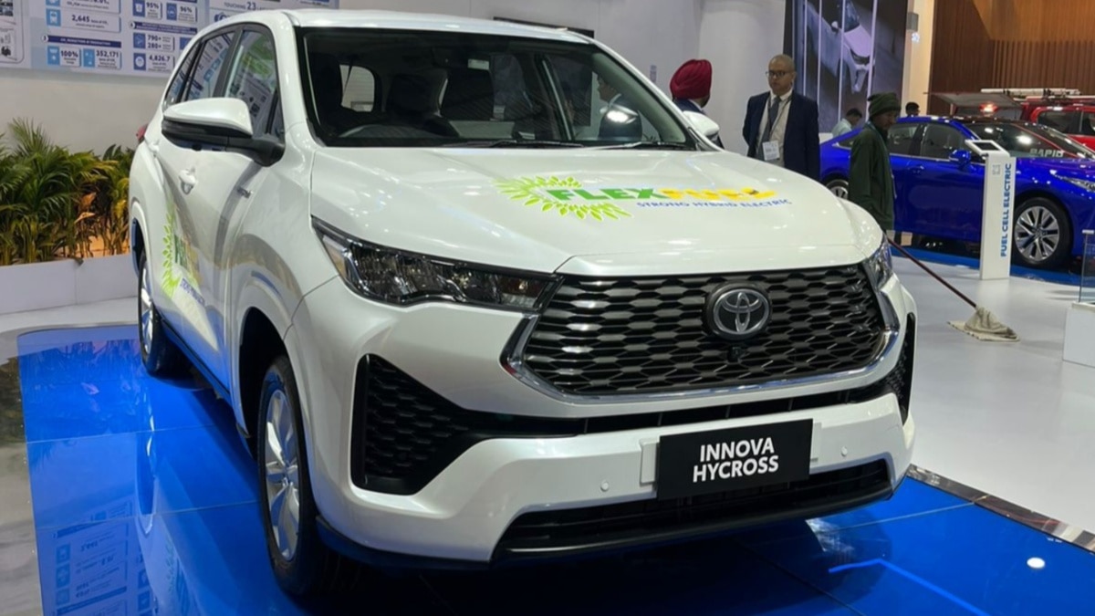 Toyota Showcase Innova Flex Fuel At Bharat Mobility Global Expo
