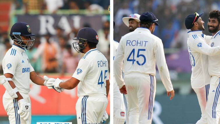 IND VS ENG india-england-vizag-test-ind-vs-eng-2nd-test-day-report IND vs ENG: ભારતના નામે રહ્યો બીજો દિવસ, યશસ્વી-બુમરાહના તરખાટથી ટેસ્ટમાં ટીમ ઈન્ડિયા મજબૂત સ્થિતિમાં