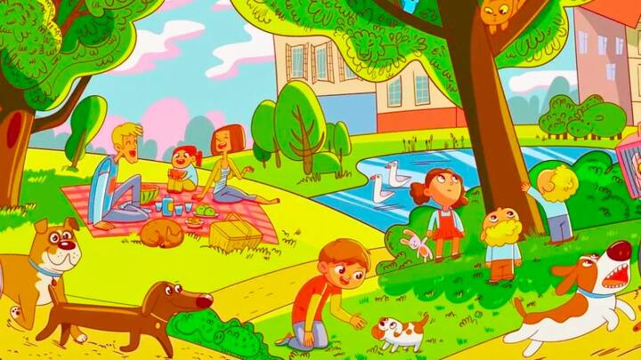 ऑप्टिकल इल्यूजन की जो तस्वीर इस बार सोशल मीडिया पर वायरल हो रही है. इसमें एक पार्क दिखाई दे रहा है. पार्क में कुछ परिवार बैठे हुए दिखाई दे रहे हैं. तो वहीं आसपास जानवर दिखाई दे रहे हैं.