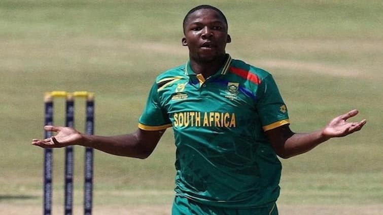 south africa pacer kwena maphaka scripted history becomes first bowler to take three 5 wicket hauls in u19 world cup  સાઉથ આફ્રીકાના યુવા ફાસ્ટ બોલરે બનાવ્યો મોટો રેકોર્ડ, અંડર-19 વર્લ્ડ કપમાં રચ્યો ઈતિહાસ