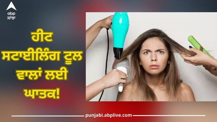 Hair Styling Tools: this heat styling tool can be dangerous for hair know about hari care tips Hair Styling Tools: ਸਾਵਧਾਨ! ਵਾਲਾਂ ਲਈ ਖਤਰਨਾਕ ਇਹ ਹੀਟ ਸਟਾਈਲਿੰਗ ਟੂਲ, ਨੁਕਸਾਨ ਜਾਣ ਰਹਿ ਜਾਓਗੇ ਹੈਰਾਨ