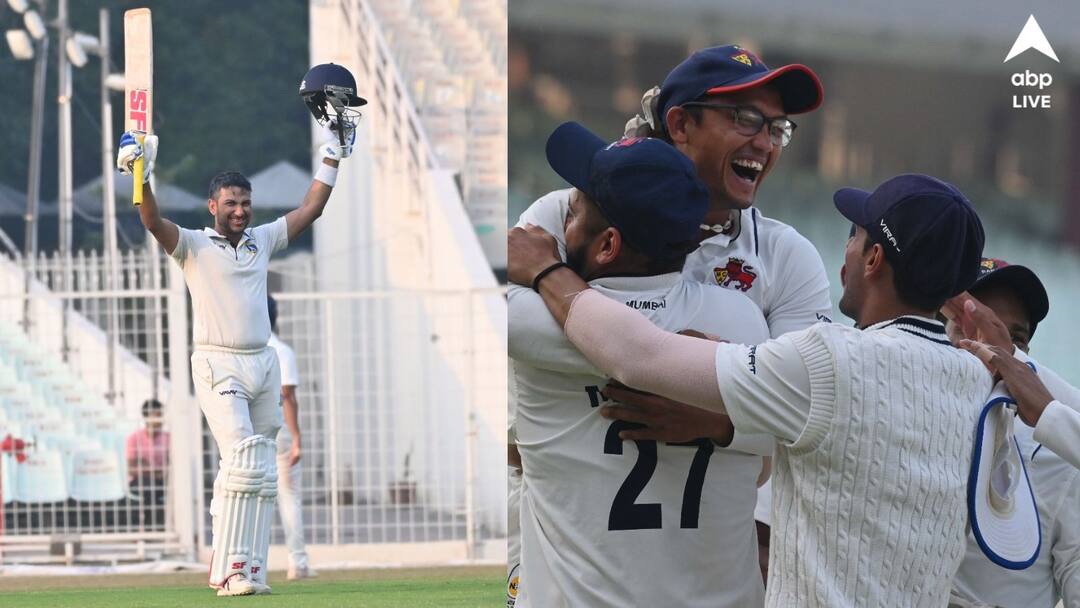 BEN vs MUM Anustup Majumdar unbeaten century Bengal all out for 199 trailing by 213 runs against Mumbai at Eden Gardens BEN vs MUM: অনুষ্টুপ ১০৮, বাকি দশজনের মিলিত রান ৯১! ইডেনে লজ্জার মুখে বাংলা