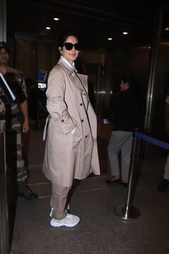 Pics: पत्नी कैटरीना कैफ को एयरपोर्ट छोड़ने आए विक्की कौशल, काला चश्मा लगाए स्टाइलिश लुक में नजर आईं एक्ट्रेस