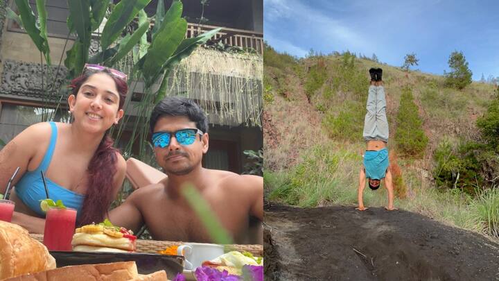 Ira nupur honeymoon : हनीमून ट्रीपमध्येही नुपूरचा फिटनेस फंडा!