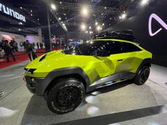 Mahindra BE Rall E: भारत मोबिलिटी ग्लोबल एक्सपो में पेश हुई महिंद्रा बीई रॉल ई कॉन्सेप्ट कार, देखें तस्वीरें