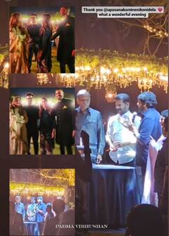 Inside Ram Charan, Upasana's Party For Chiranjeevi's Padma Vibhushan Honour