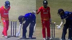 इंग्लैंड के बल्लेबाज को हाथ से गेंद उठाकर विकेटकीपर को देना पड़ा भारी, अंपायर के आउट देने पर स्टुअर्ट ब्रॉड भड़के