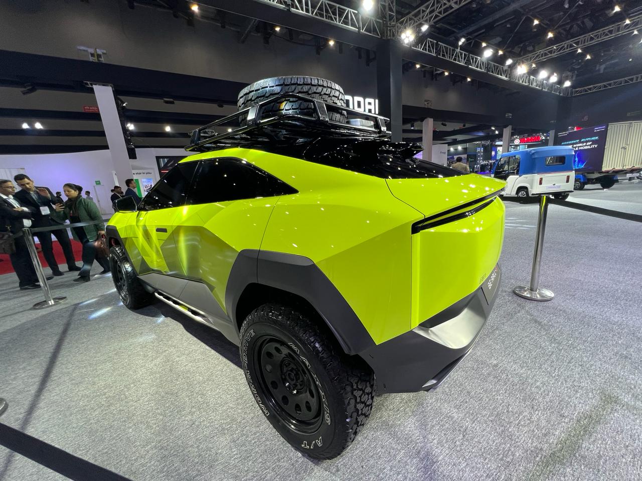 Mahindra BE Rall E Concept At Bharat Mobility Global Expo: Interesting Take On An Off-Road Racer