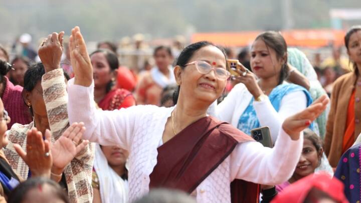 Supporters were seen rejoicing and chanting PM Modi's name on the big day.