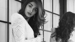 Pooja Hegde Photos : ”Black & White கண்ணு உன்னப் பாத்தா கலரா மாறுதே..” பூஜா ஹெக்டேவின் அழகிய புகைப்படங்கள்!