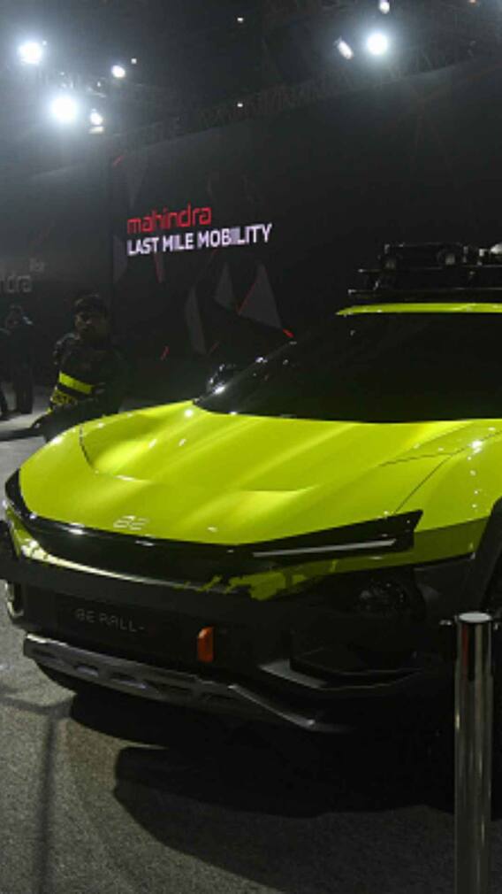 Check Out Mahindra BE Rall E Concept At Bharat Mobility Global Expo
